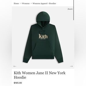 Brand new kith hoodie never worn new with tags, perfect condition!